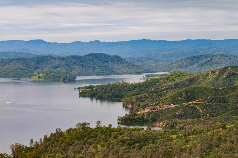 Lake Nacimiento near Paso Robles in California