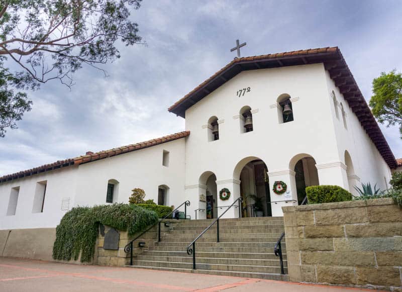 The Spanish Mission in San Luis Obispo California