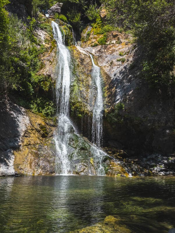 Salmon Creek Falls in Big Sur California