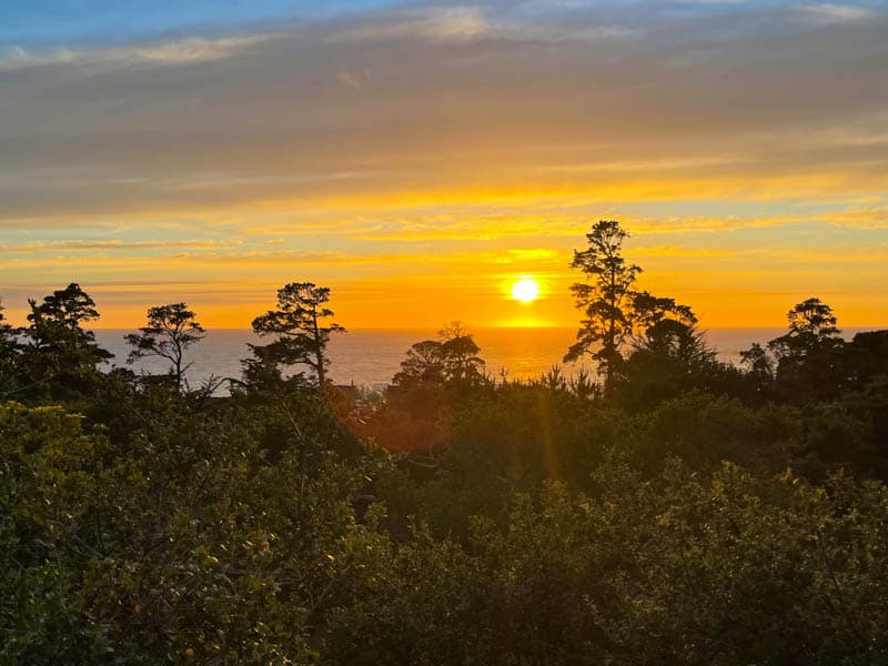 Carmel Highlands sunset