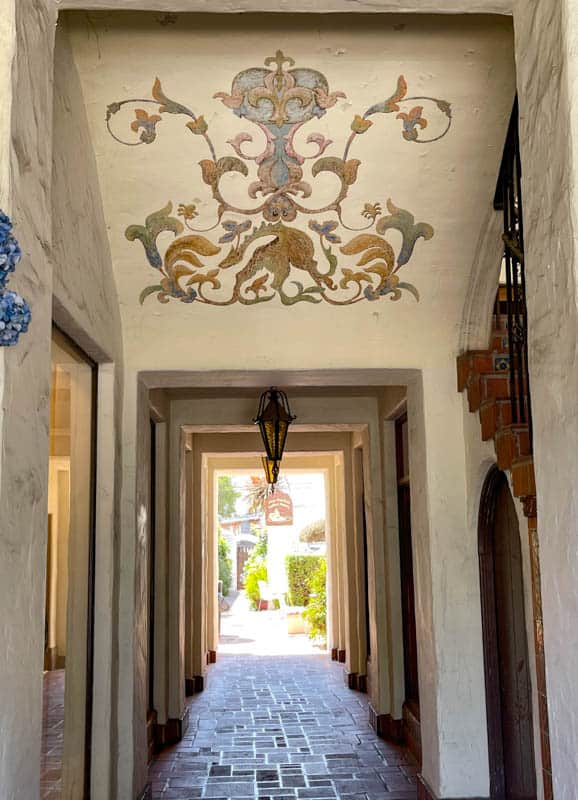 A pretty passageway in Carmel, California