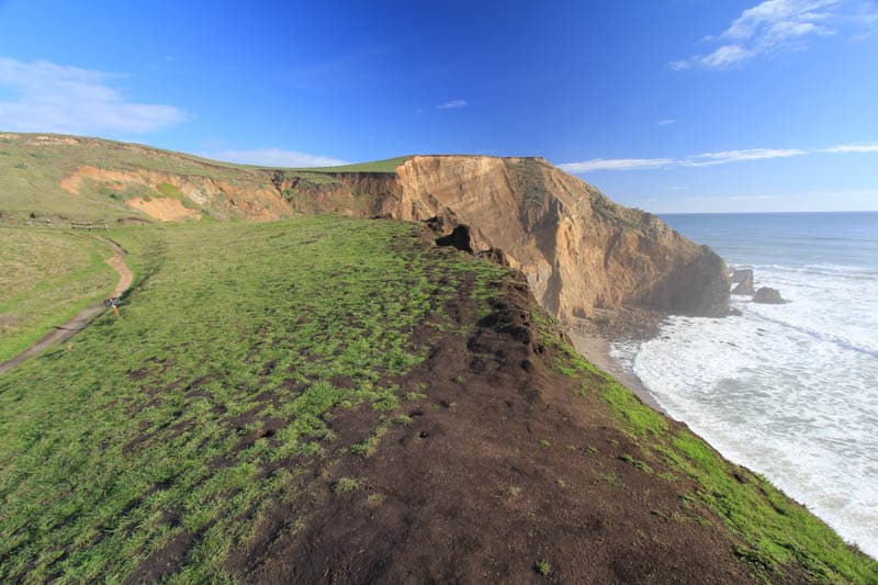 View at Chimney Rock In Point Reyes, CA