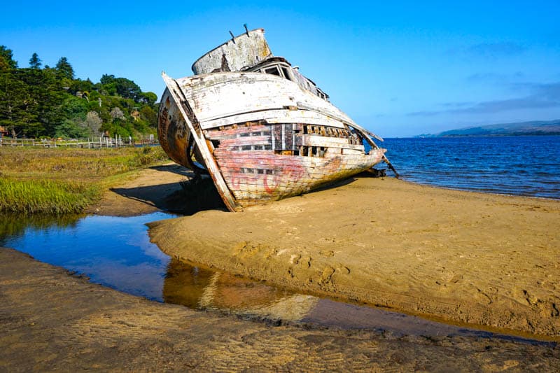 Point Reyes Shipwreck in Inverness, CA