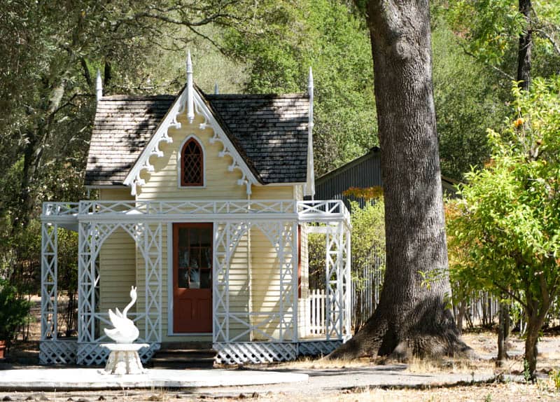 Garden House, El Delirio, at the Vallejo Home in Sonoma, CA