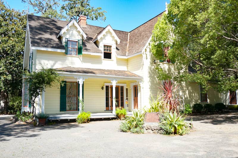 General Vallejo's home in Sonoma, California