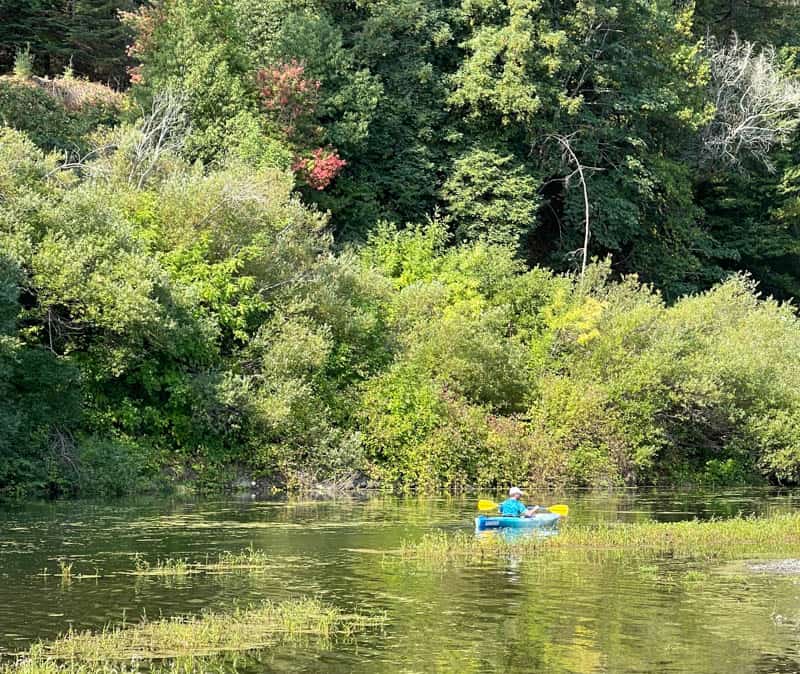 The Russian River in Guerneville, CA