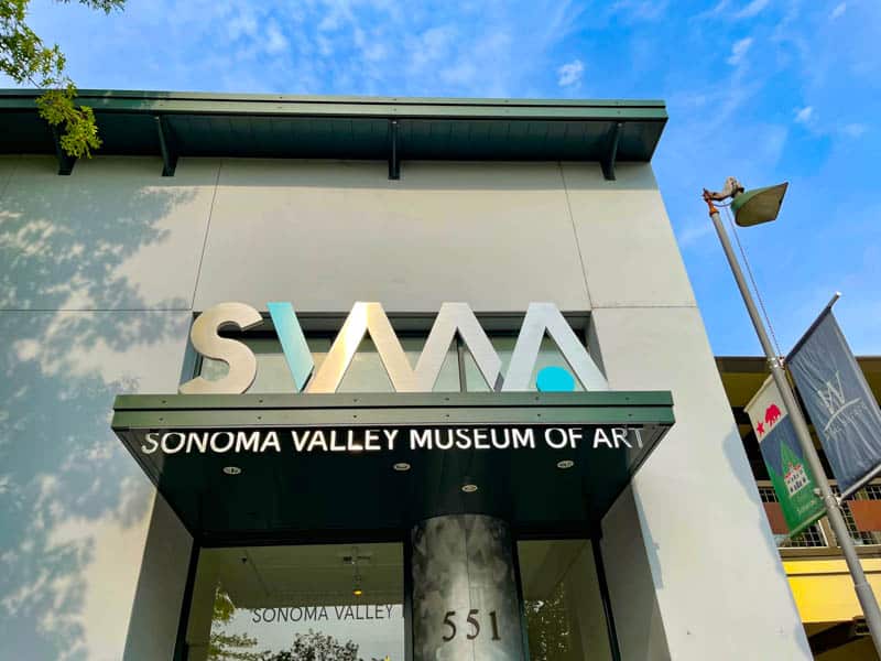 Sonoma Valley Museum of Art in Sonoma CA