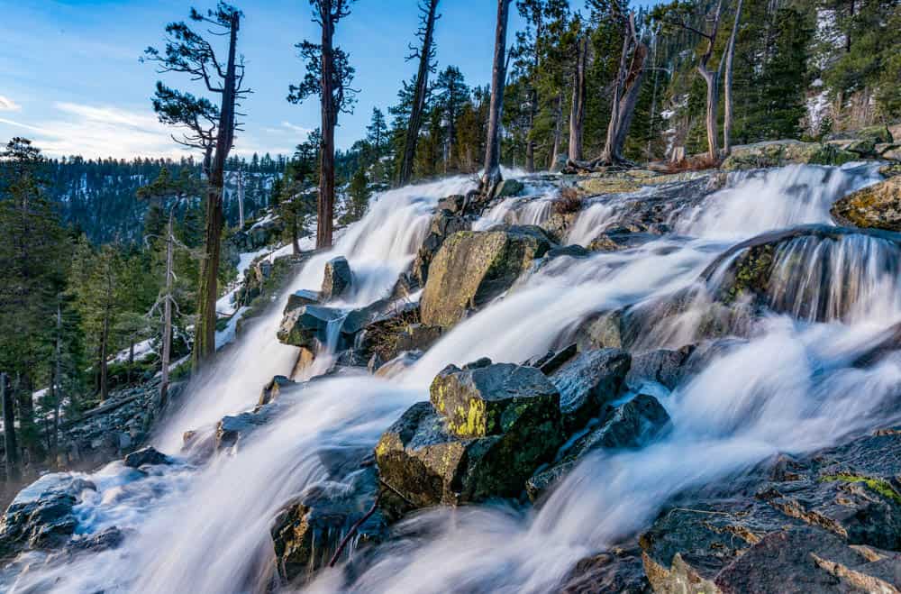 Eagle Falls near South Lake Tahoe in California