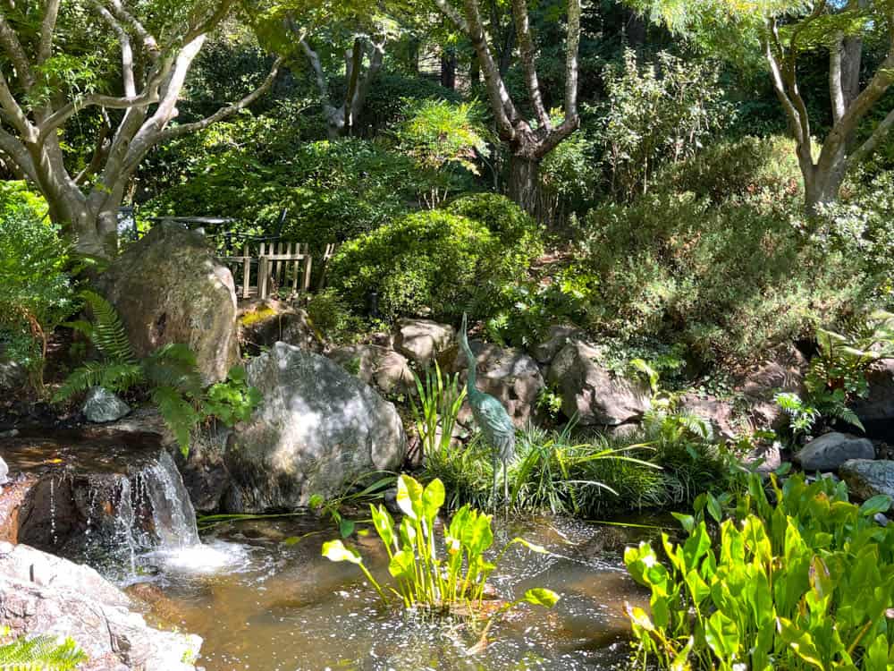 Gardens at Ferrari-Carano Winery in Healdsburg, California