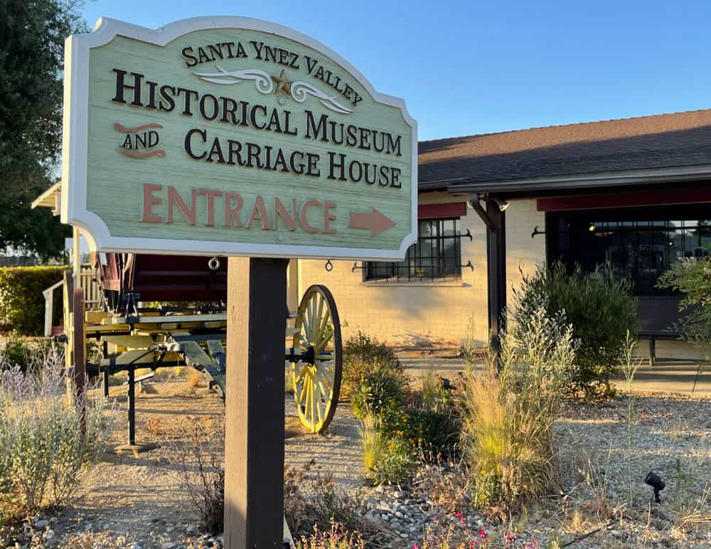 Santa Ynez Historical Society Museum and Carriage House in California