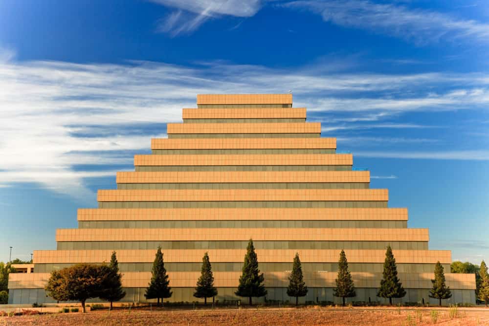 Ziggurat Building in Sacramento, California