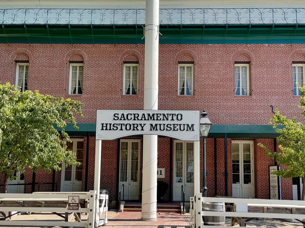 Sacramento History Museum in California