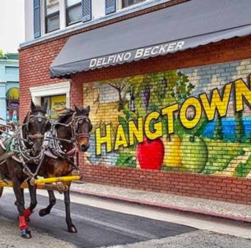 Hangtown Mural in Placerville, CA