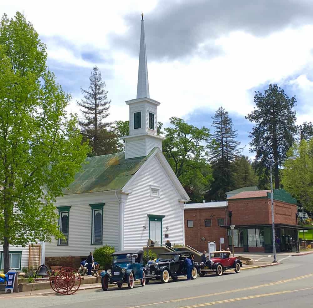 Church in Downtown Sutter Creek