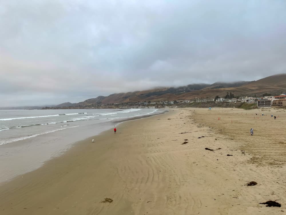 Pismo Pier Beach in Pismo Beach, CA