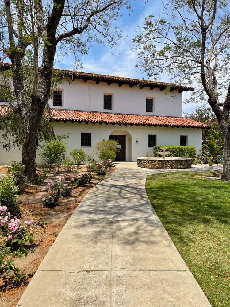 Mission San Luis Obispo in Central California