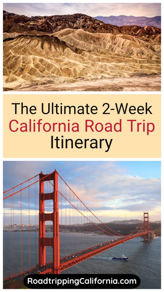 Discover the ultimate California road trip itinerary: the Pacific Coast, Joshua Tree, Death Valley, Yosemite, Napa Valley and more in 14 days!