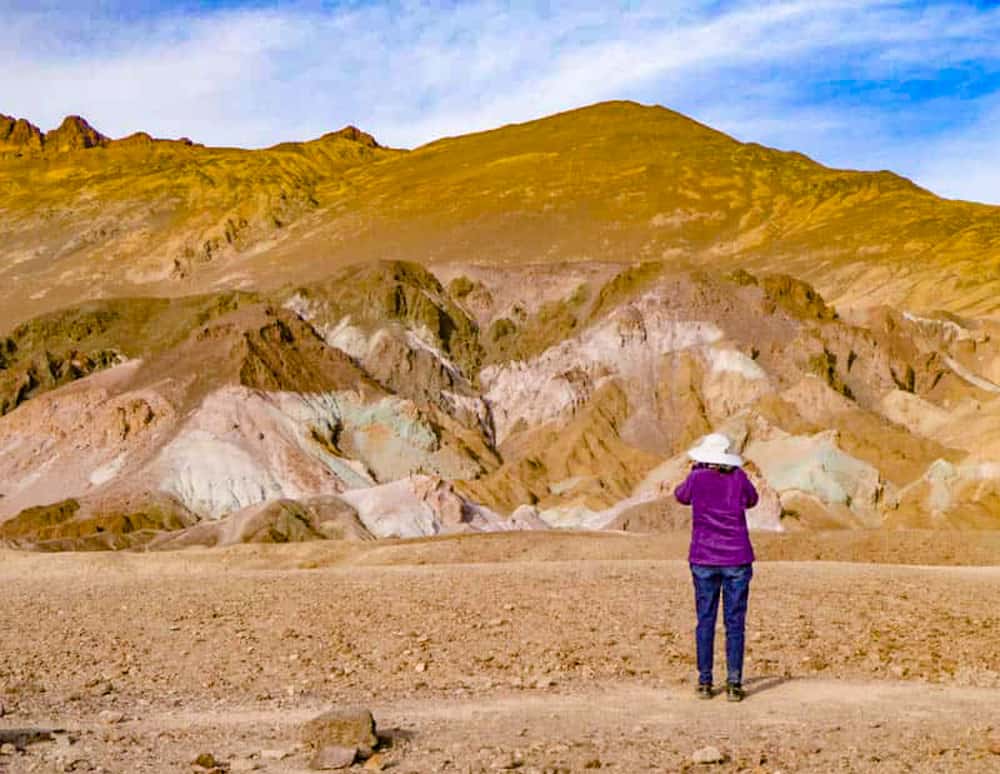 Artist's Palette in Death Valley National Park, California