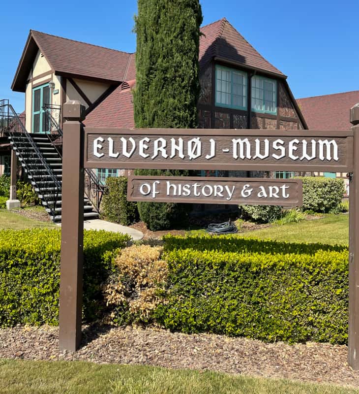 The Elverhoj Museum in Solvang, California