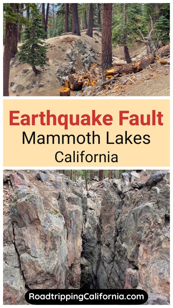 How to visit Earthquake Fault in Mammoth Lakes, California!