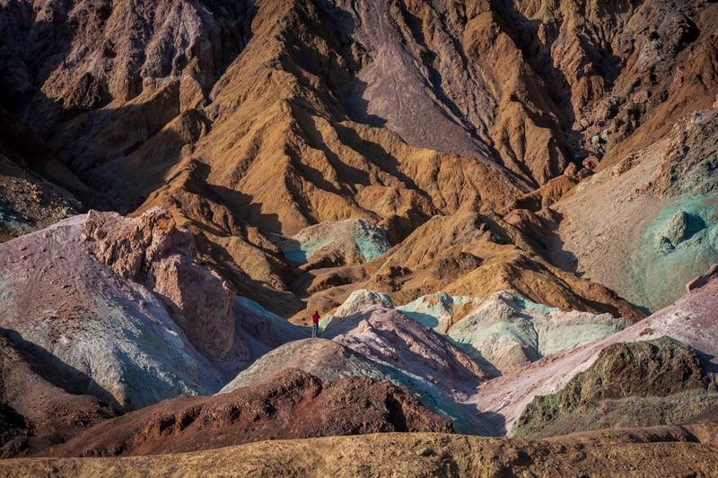 Artist's Palette at Death Valley NP California