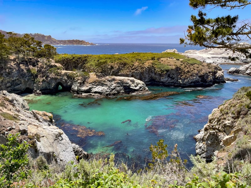 China Cove in Point Lobos State Natural Reserve in Carmel, California
