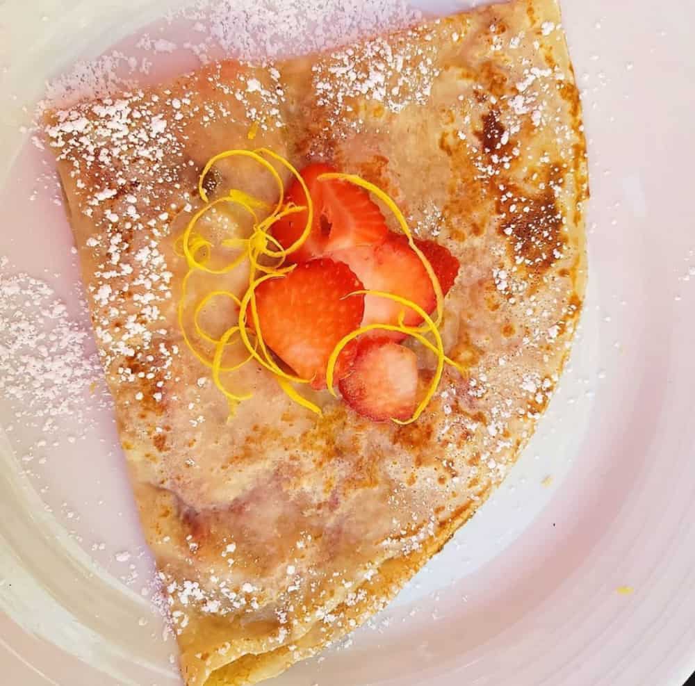 A crepe at Farm Palm Springs