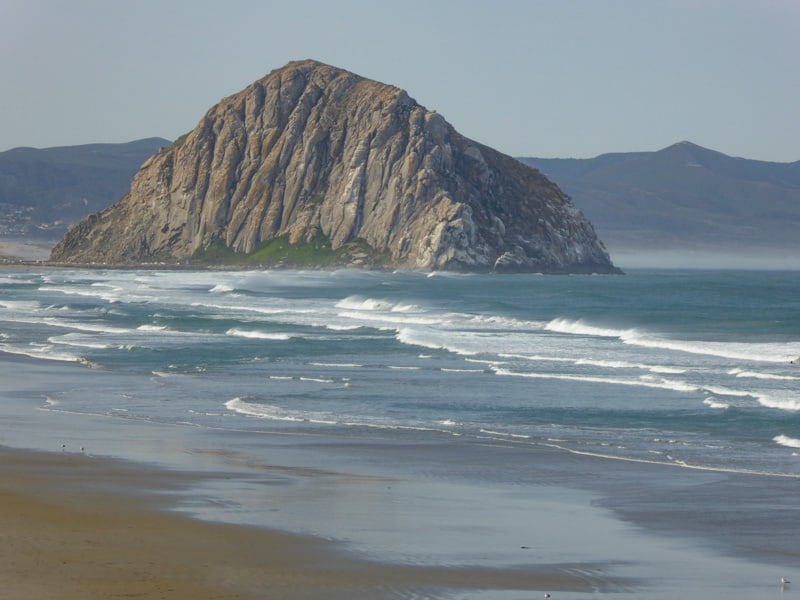 Morro Rock from North Point, Morro Bay, CA