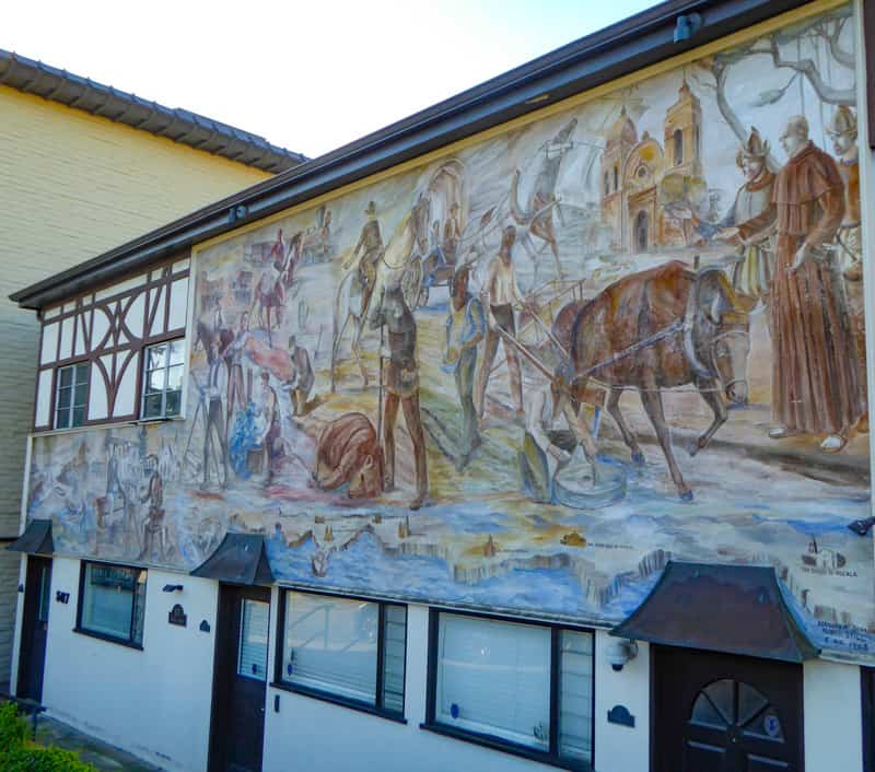 Mural in Pacific Grove, California