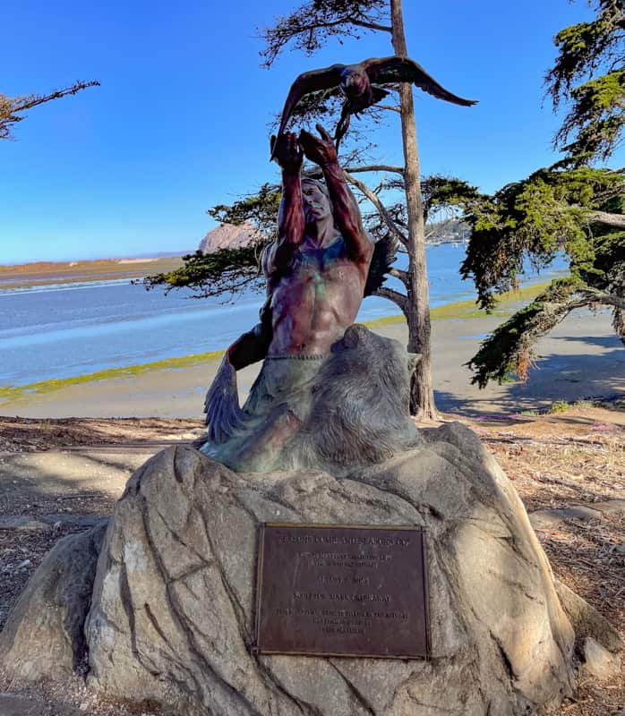 Seasons Come and Seasons Go sculpture in Morro Bay, CA