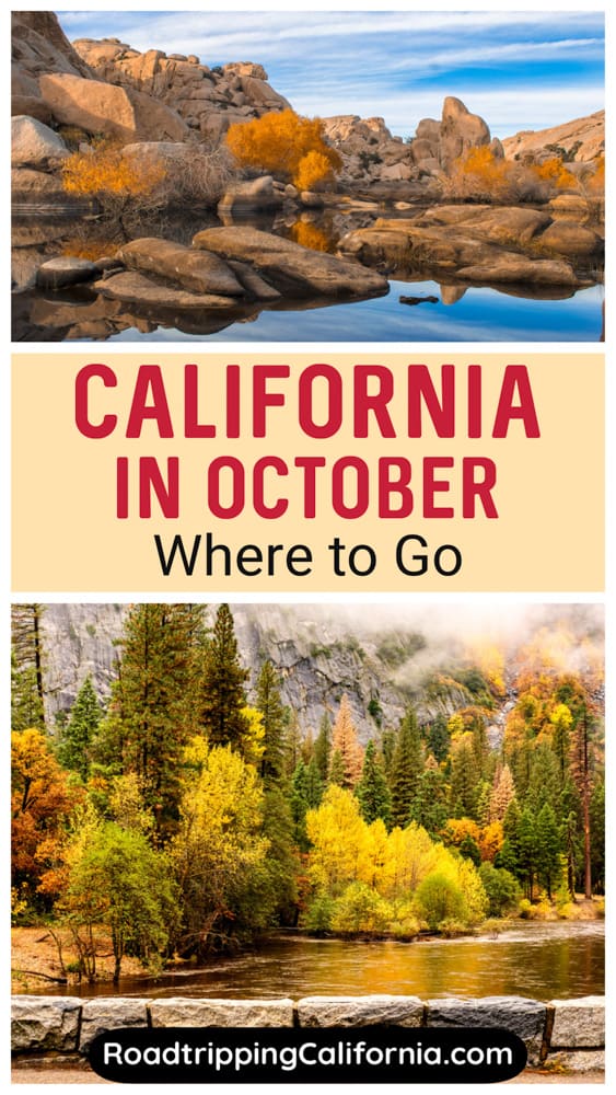 Discover the best places to visit in California in October, from Lake Tahoe to the Napa Valley and San Diego to Palm Springs!
