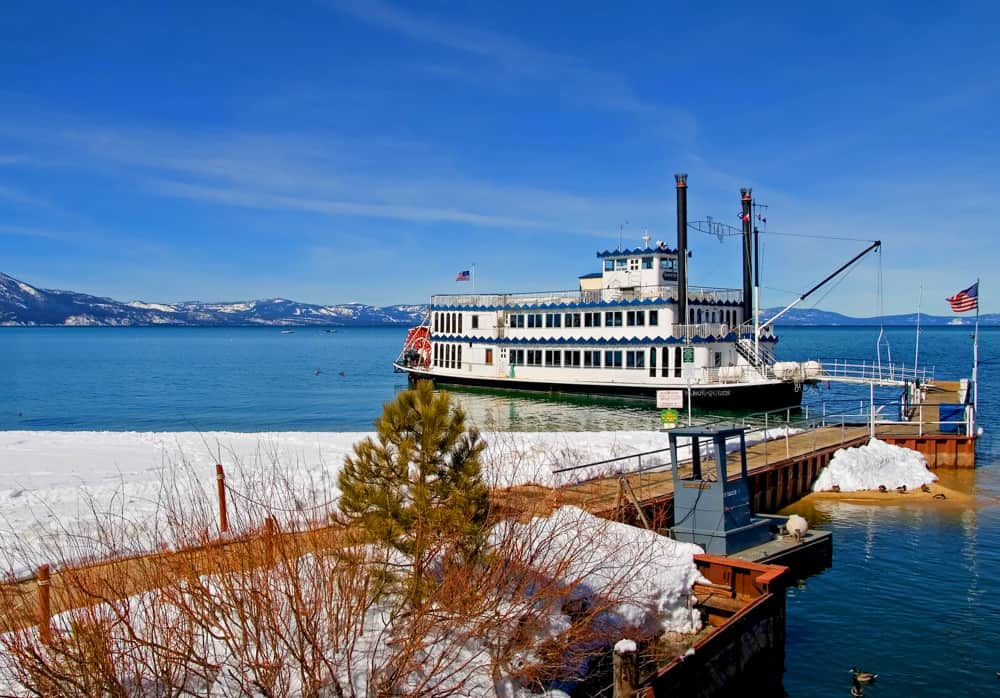 Cruise boat at Lake Tahoe