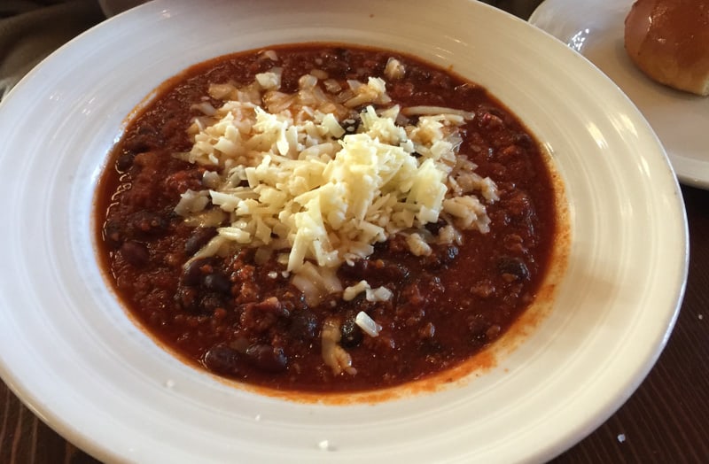 Chili at Farmstead in St. Helena, CA