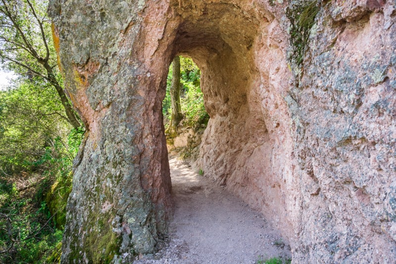 Tunnel Trail at Pinnacles NP, CA