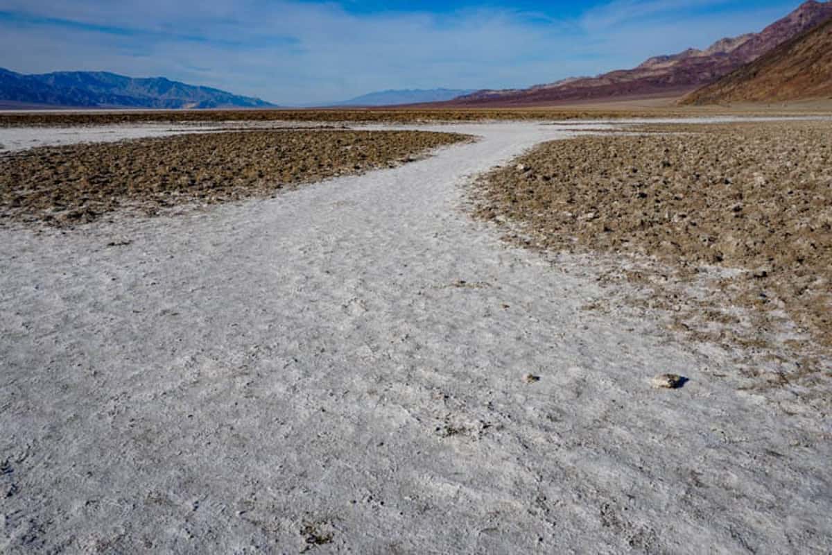 Badwater Basin Death Valley National Park California