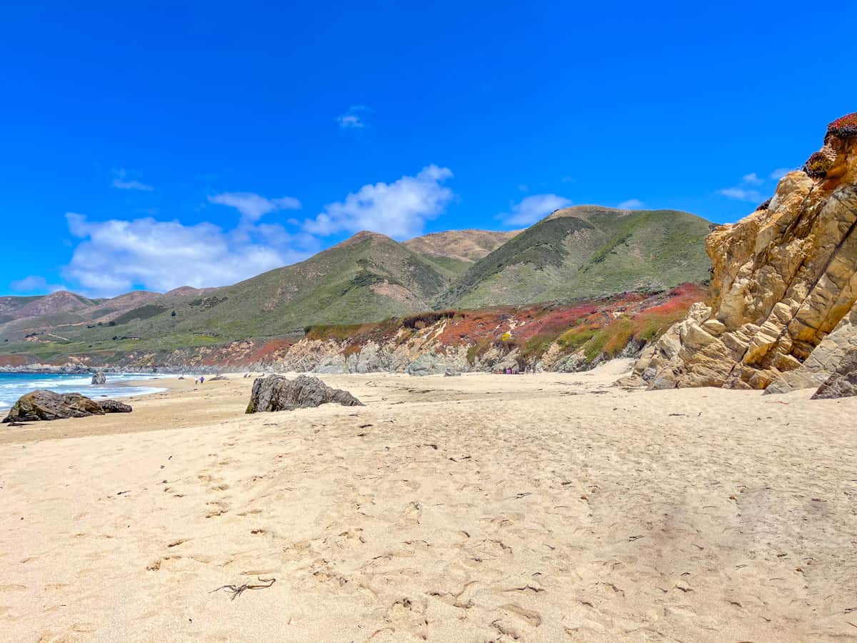 Garrapata State Beach in Big Sur, California