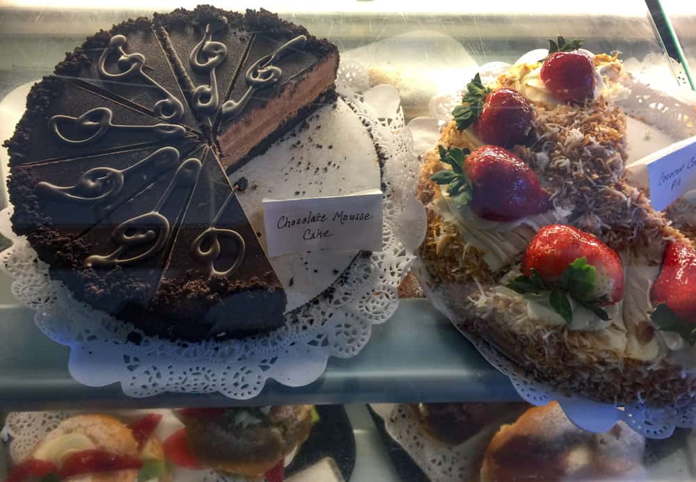 Desserts at Patisserie Boissiere in  Carmel-by-the-Sea, California