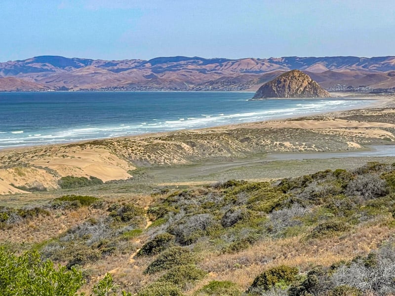 View from Montana de Oro State Park in Los Osos, California