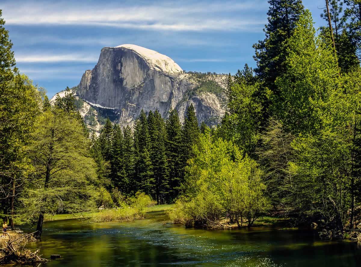 Half Dome in Yosemite National Park in California